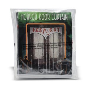 Horror Door 'Keep Out!' Curtain