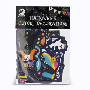 Halloween Cutout Decorations 12 Piece Assorted Designs