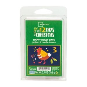 Mainstays Happy Holly Days Wax Melts Juniper Balsam Fir 2.5oz