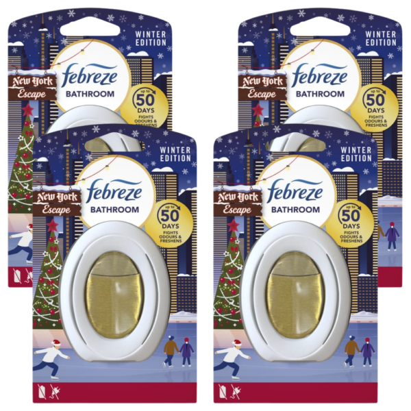 Febreze Bathroom Air Freshener New York Escape Assorted Packs