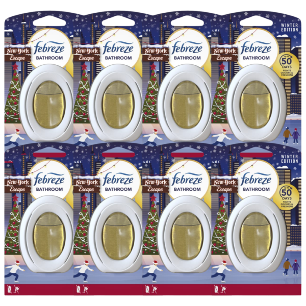 Febreze Bathroom Air Freshener New York Escape Assorted Packs