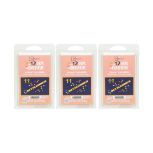 Mainstays Creamy Cashmere Wax Melts White Amber Cashmere Musk 2.5oz