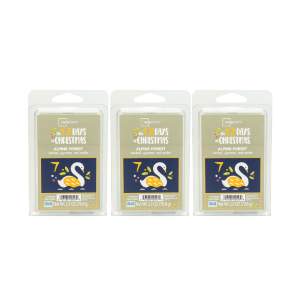 Mainstays Alpine Forest Wax Melts Cypress Red Cedar 2.5oz