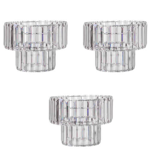 2 Tiered Smokey Grey Easy Fit Pendant Shade
