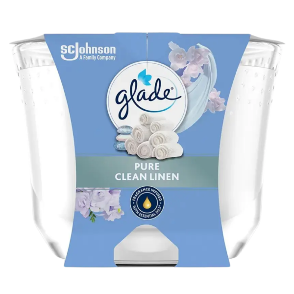Glade Pure Clean Linen Candle Assorted Packs