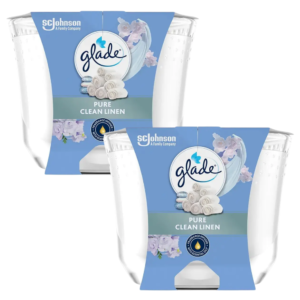 Glade Pure Clean Linen Candle Assorted Packs