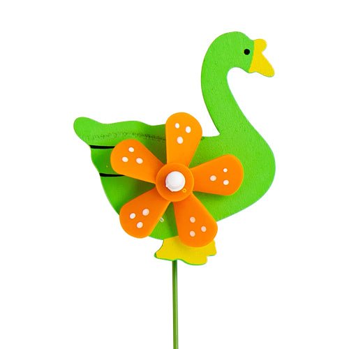 Colour Garden Duck Stake Assorted Colours