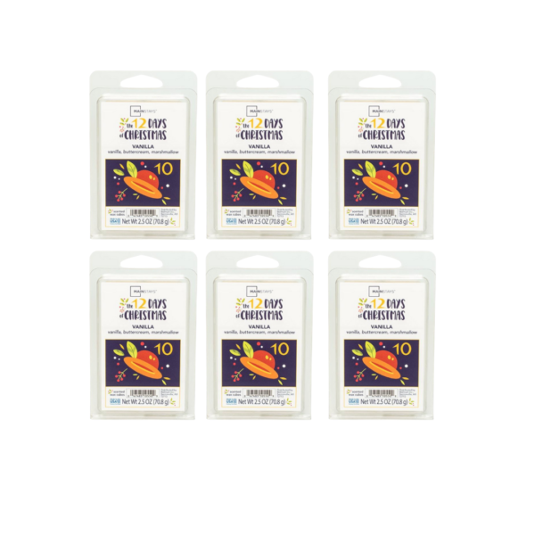 Mainstays Vanilla Wax Melts Buttercream Marshmallow 2.5oz