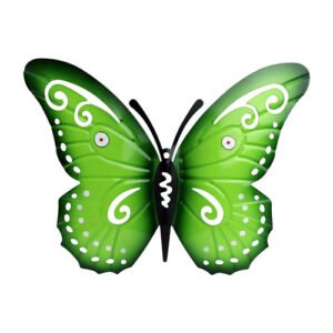 Radiant Butterfly Metalwork Garden Wall Art 35cm Assorted Colours