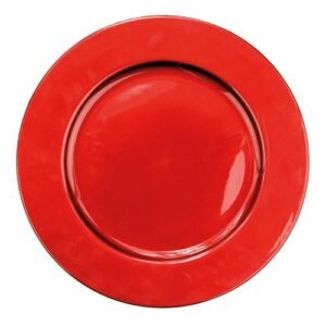 Festive Charger Dinner Plates 33cm Assorted Colours