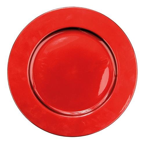 Festive Charger Dinner Plates 33cm Assorted Colours