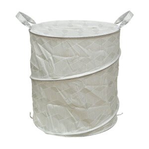 Laundry Essentials Pop-Up Laundry Hamper 52cm x 45cm Assorted Styles