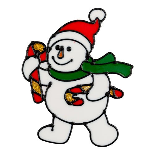 Christmas Gel Window Stickers Assorted Designs