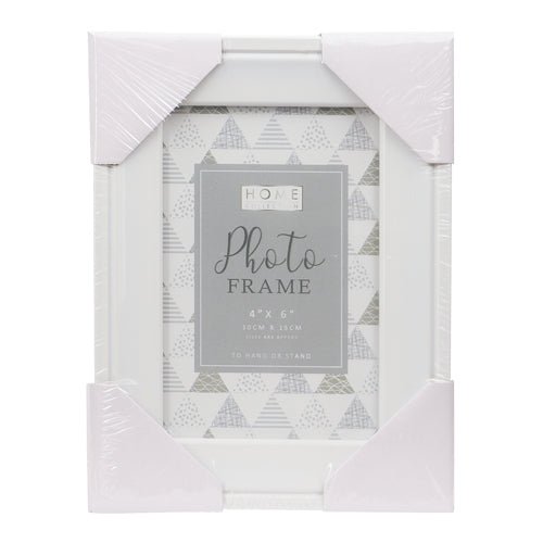 Home Collection White Photo Frame 4″ x 6″