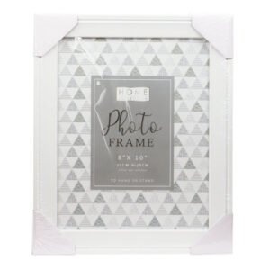 Home Collection White Photo Frame 8" x 10"