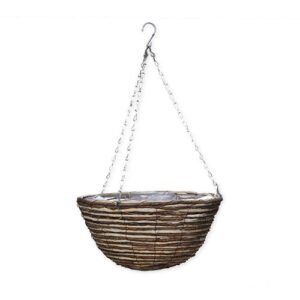 Garden Essentials Corn Rope Hanging Basket 14"