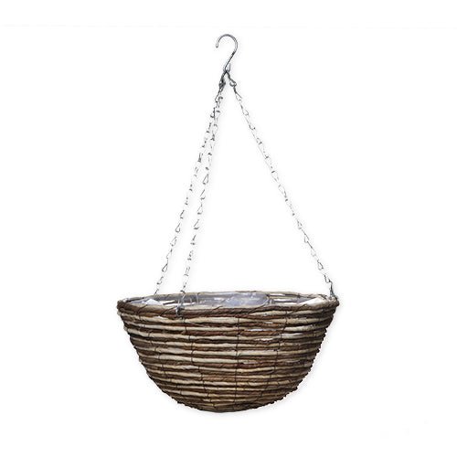 Garden Essentials Corn Rope Hanging Basket 14″