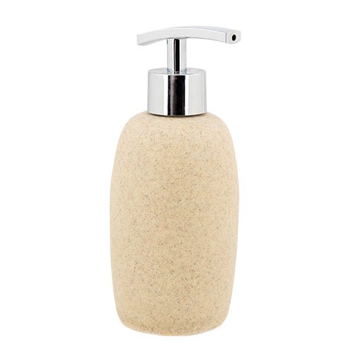 Dunnes Resin Cream Stone Soap Dispenser