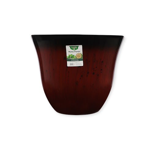 For The Love Of Gardening Mottle Planter 32cm x 27cm — Red