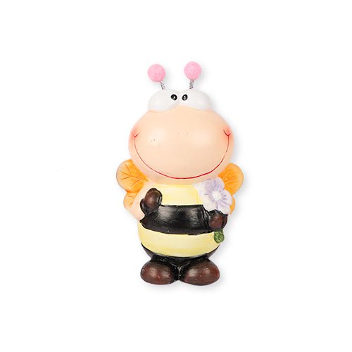 Springy Bee Garden Ornament — Flower