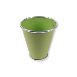 Decorative Large Tin Colourful Plant Pot 17cm