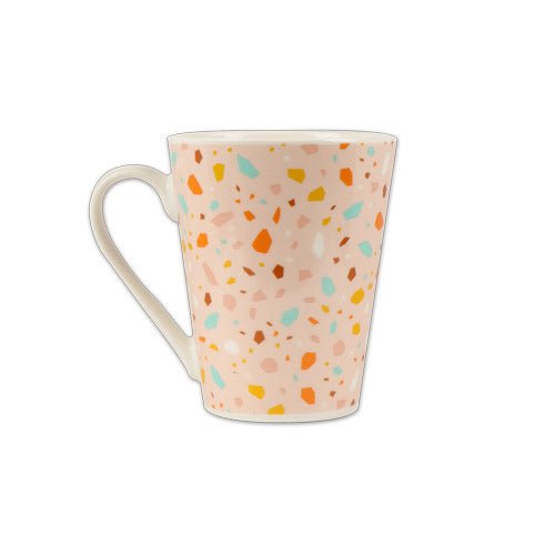 Warm Neutral Speckled Slim Mug 11oz
