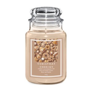 Liberty Candles Christmas Cookies Scented Jar Candle 18oz