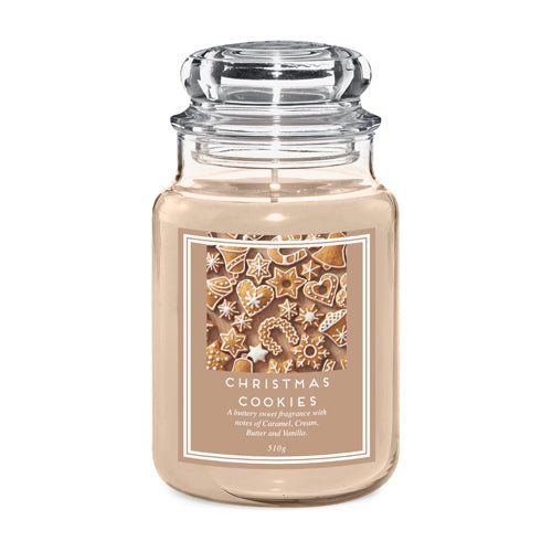 Liberty Candles Christmas Cookies Scented Jar Candle 18oz