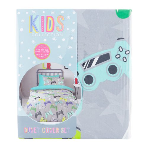 Kids Collection Gaming Console Duvet Set Single