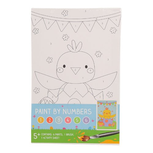 Paint By Numbers Easter Activity Canvas Assorted Designs