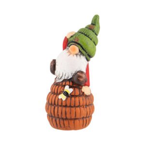 Beehive & Butterfly Garden Gnome Orament H18cm Assorted Styles