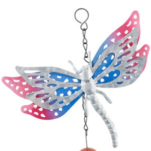 Roots & Shoots Dragonfly Windchime Garden Decoration Assorted Colours