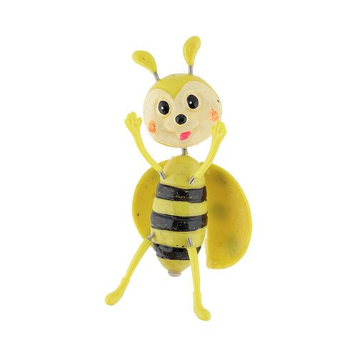 Roots & Shoots Striped Ladybird Garden Decoration — Yellow