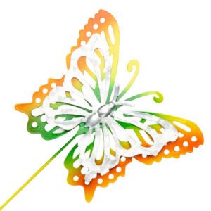 Roots & Shoots Butterfly Stake Garden Decoration Assorted Colours