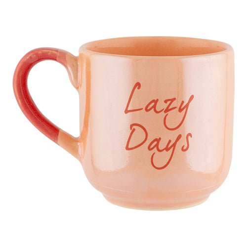 Lazy Days Pearlised Mug