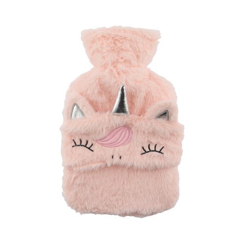 Unicorn Eye Mask & Hot Water Bottle Assorted Colours