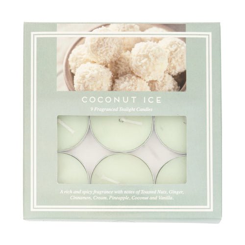 Fragranced Tealight Candles 9 Pack Assorted Scents