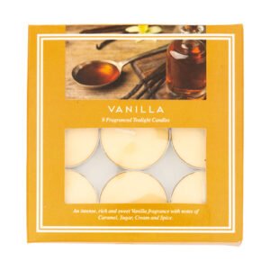Fragranced Tealight Candles 9 Pack Assorted Scents