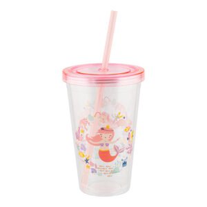 Under The Sea Mermaid Reusable Drinking Cup Assorted Colours