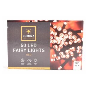 Lumina LED Fairy Solar Lights 50 Assorted Colours