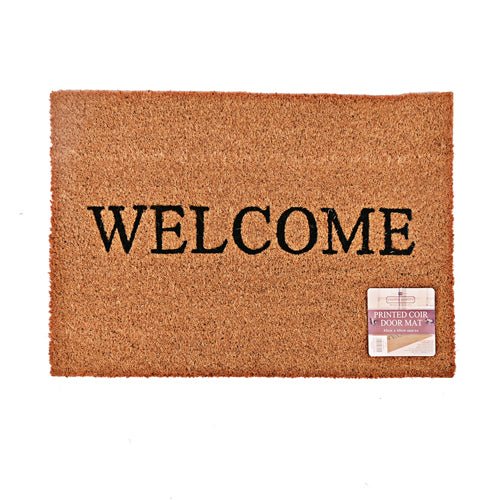 Cooper Hewitt ‘Welcome’ Printed Coir Door Mat 40cm x 60cm