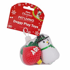 Christmas Doggy Play Toys Assorted Designs
