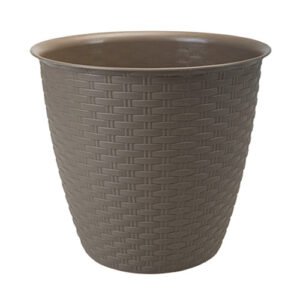 Rattan Plant Pot 13″ Assorted Colours
