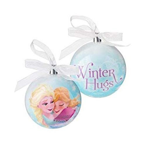 Disney Frozen Christmas Baubles 2-Pack