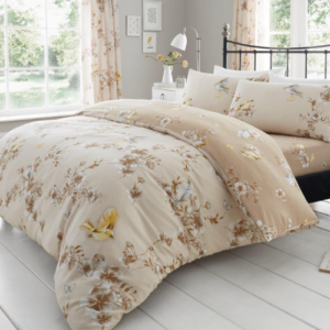 Birdie Blossom Printed Duvet Cover Set Assorted