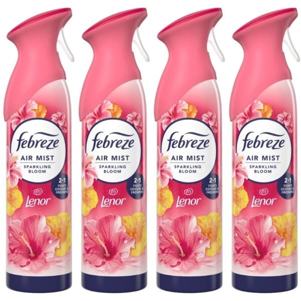 Febreze Sparkling Bloom Air Freshener Spray 185ml Assorted Packs