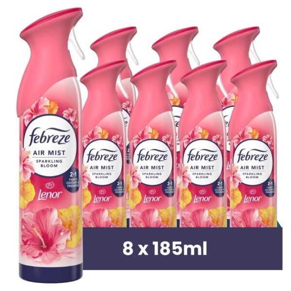 Febreze Sparkling Bloom Air Freshener Spray 185ml Assorted Packs