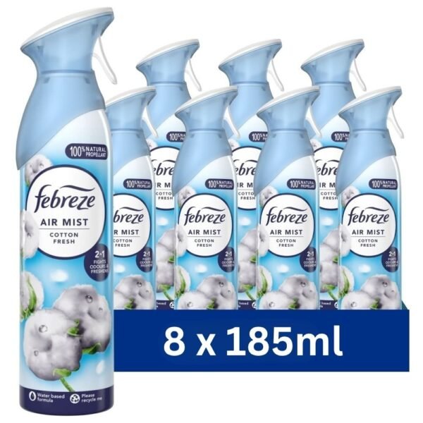 Febreze Cotton Fresh Air Freshener Spray 185ml Assorted Packs