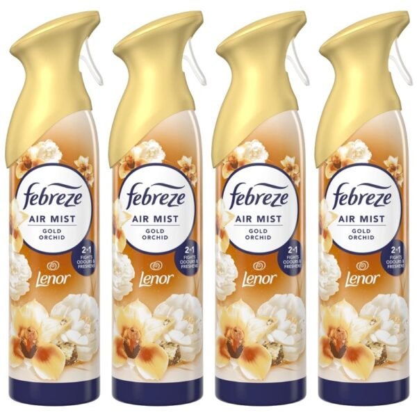 Febreze Gold Orchid Air Freshener Spray 185ml Assorted Packs