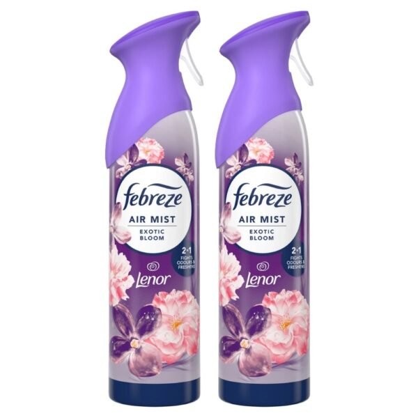 Febreze Exotic Bloom Air Freshener Spray 185ml Assorted Packs